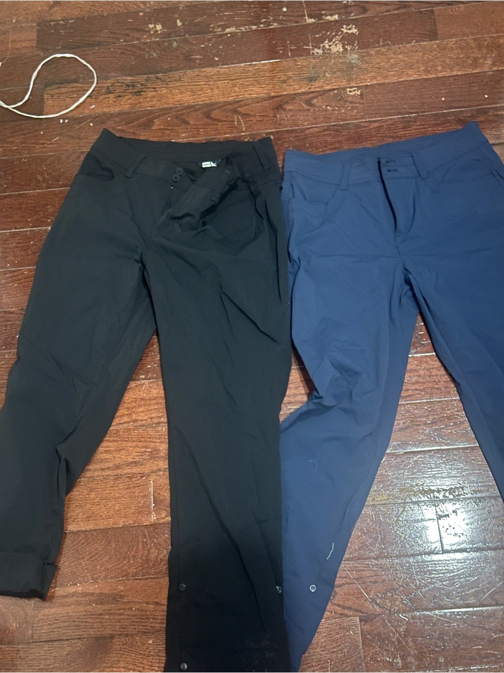 Eddie Bauer Black Stretch Pants Pair